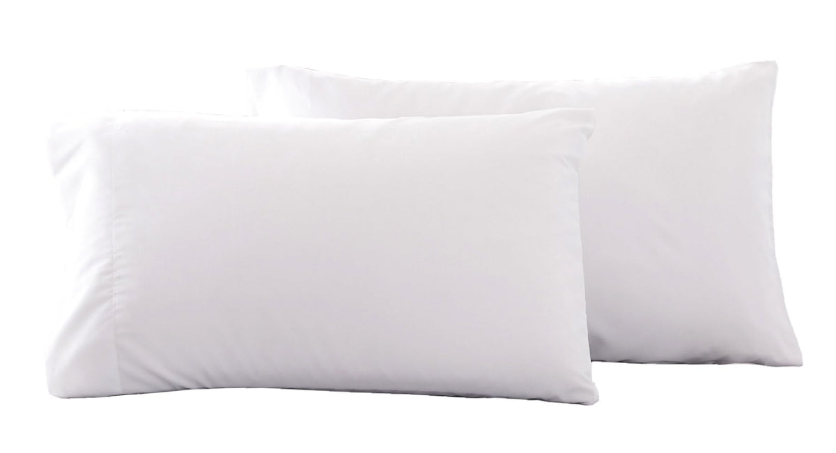 Microfiber Queen Bed Pillowcases 2 Pack, Super Soft Bed Pillow Covers Envelope Closure, Wrinkle, Fade and Stain Resistant, 20x30, Coffee