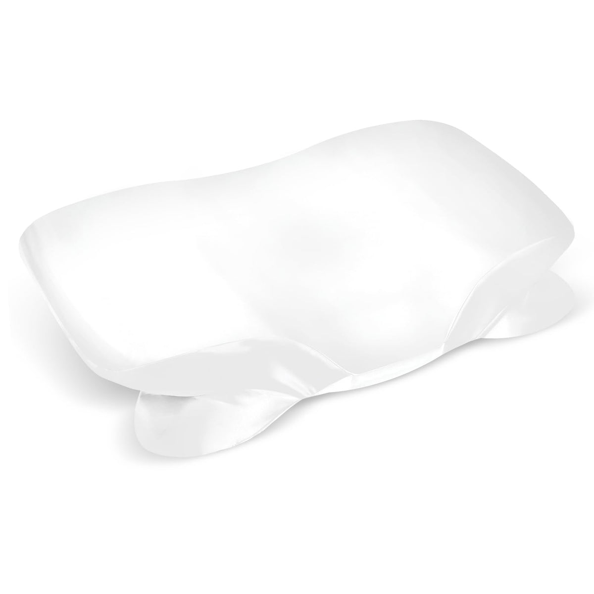 Satin Pillowcase for Zelimun Cervical Pillow, Ergonomic Case, Smooth & Soft Sleeping Pillowcase, Champagne Pillow Cover with Zipper