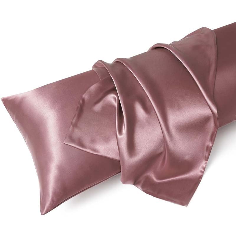 Satin Pillowcase for Hair and Skin Queen, Silky Pillowcase 20x30 Inches - Set of 2 with Envelope Closure, Similar to Silk Pillow Cases, Gifts for Women Men