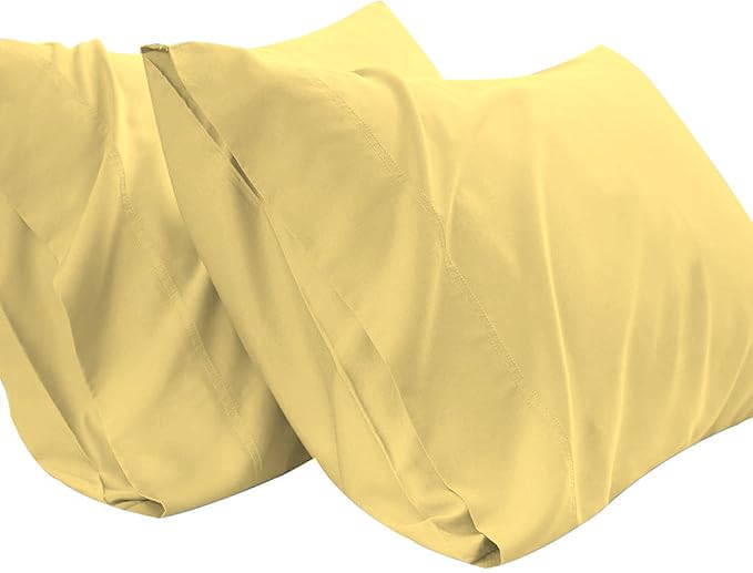TBM Oversize Pillow Case White King Extra Large Fits Even The Fluffiest Pillows Including The Pancake Pillow Sleeve Style Extra Tall Pillowcase 100% Egyptian Cotton 600 Thread Count