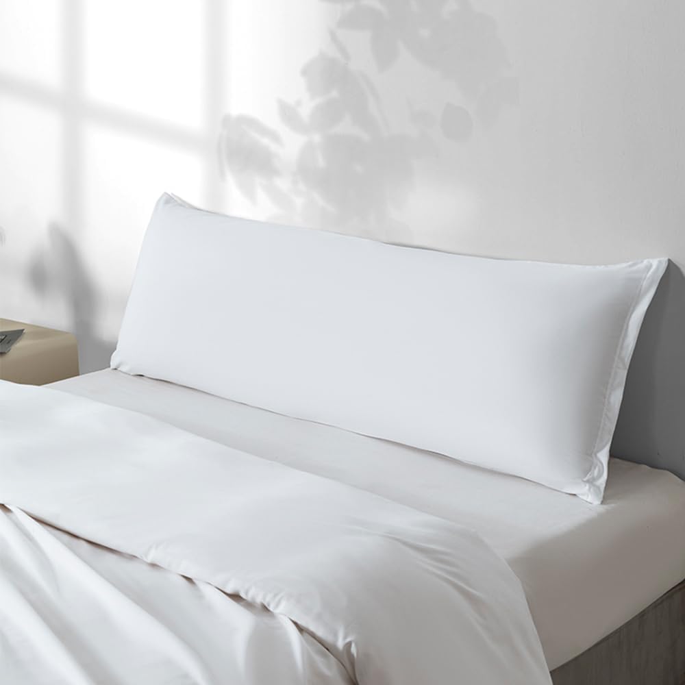 King Size Zipper Pillow Cases Set of 2,Dark Gray,20x36 Inches