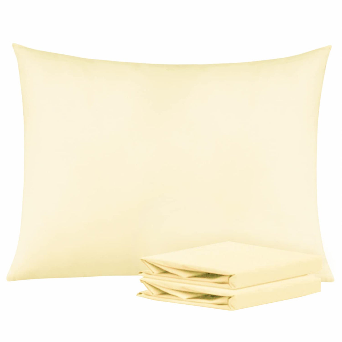 NTBAY Microfiber King Pillowcases, 2 Pack, 20 x 36, Dark Grey