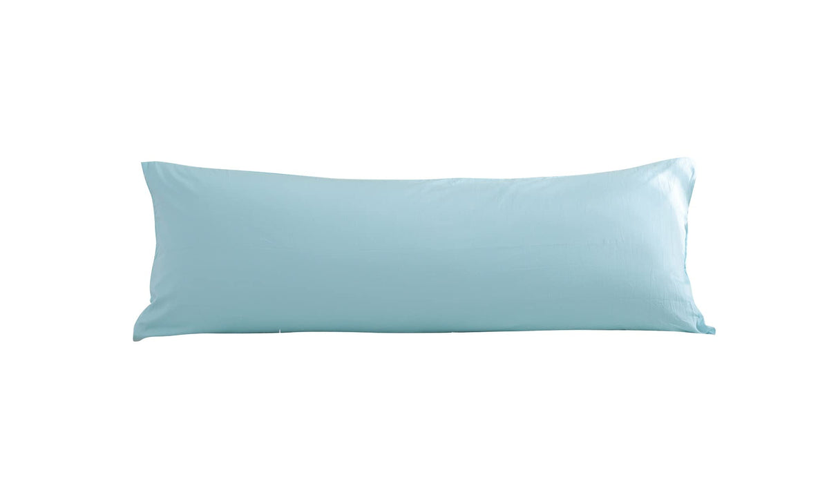 EVOLIVE 100% Cotton Body Pillow Cover 21"x54", 300TC, Hidden Zipper (Taupe)