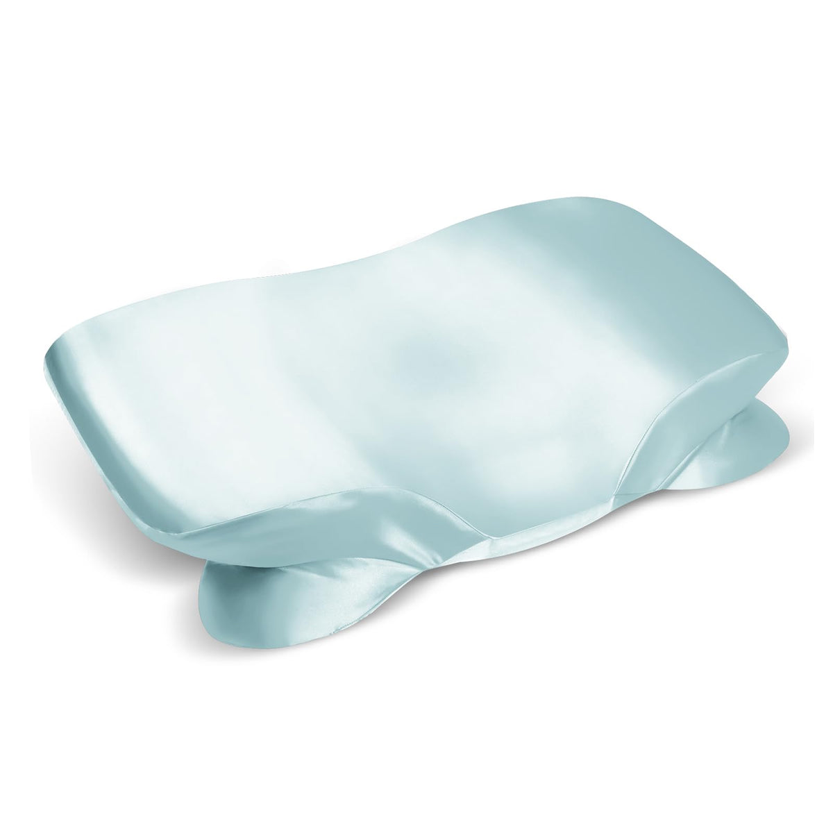 Satin Pillowcase for Zelimun Cervical Pillow, Ergonomic Case, Smooth & Soft Sleeping Pillowcase, Champagne Pillow Cover with Zipper