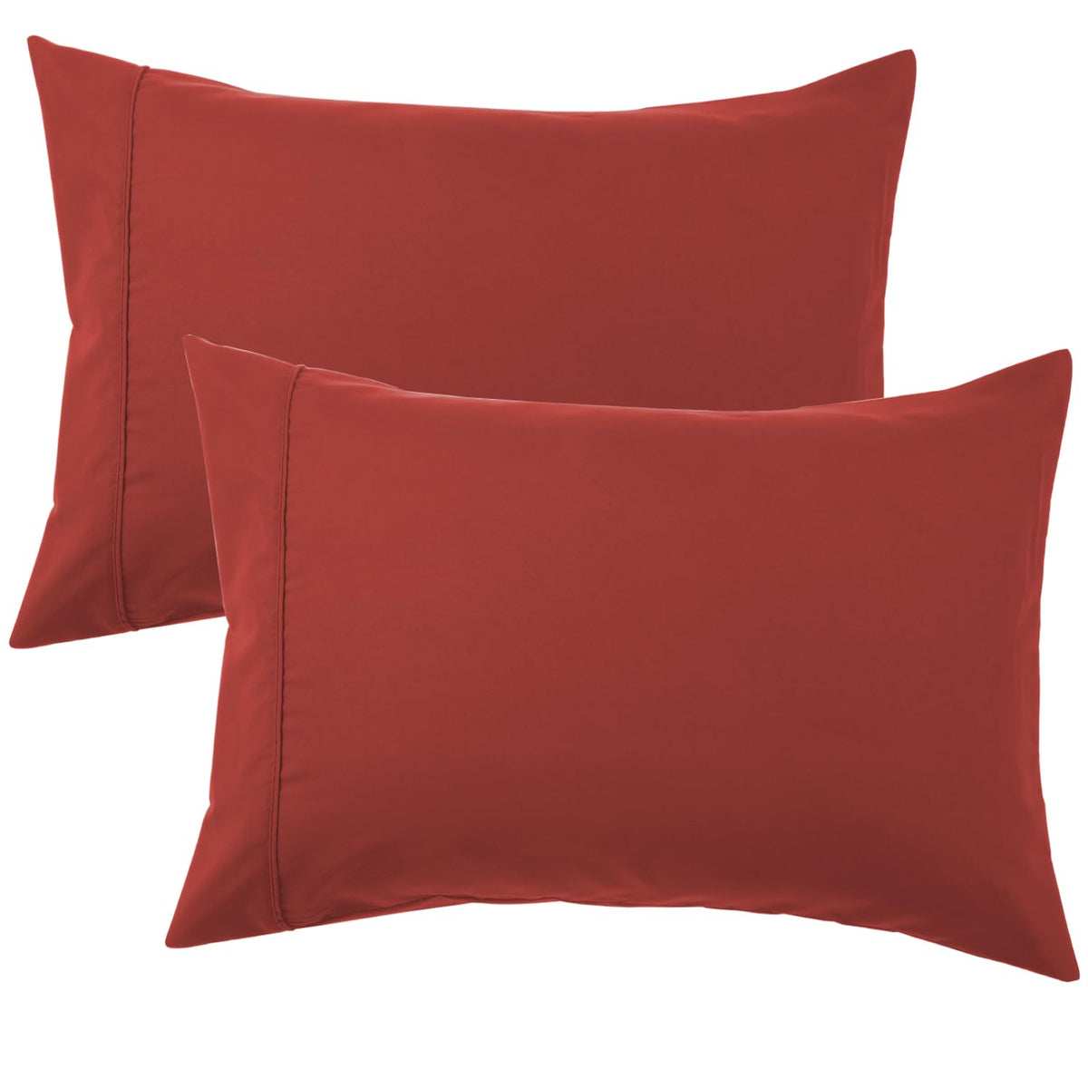 Queen Pillow Cases Set of 2, Ultra Soft Wrinkle-Free Microfiber Pillow Covers with Open-end Closure, Fade/Stain/Shrink Resistant, Machine Washable, Butterfly Garden Print, 20"x30" Queen Size