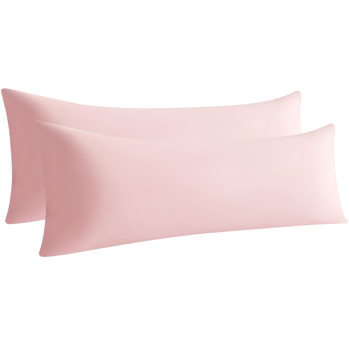 Microfiber King Pillowcases, 2 Pack, 20x36 Inch, Black