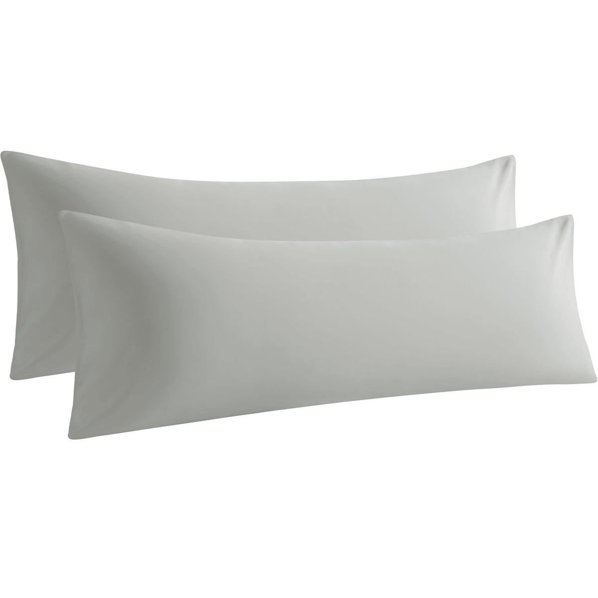 Microfiber King Pillowcases, 2 Pack, 20x36 Inch, Black
