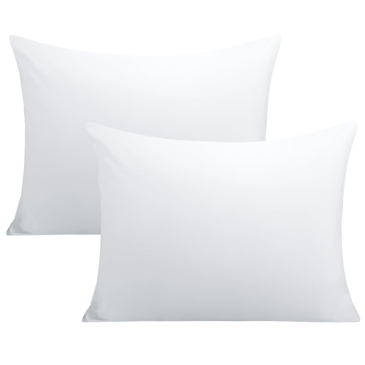 FLXXIE 2-Pack Microfiber King Pillow Cases, Envelope Closure, Navy