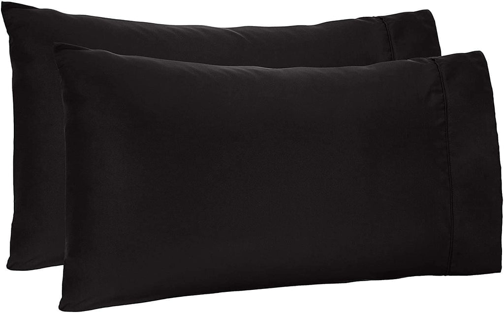 TBM Oversize Pillow Case White King Extra Large Fits Even The Fluffiest Pillows Including The Pancake Pillow Sleeve Style Extra Tall Pillowcase 100% Egyptian Cotton 600 Thread Count