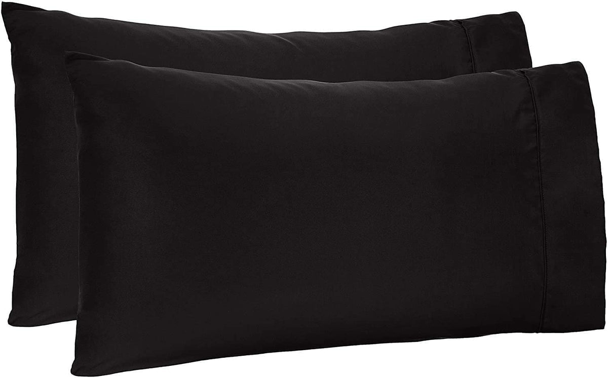 TBM Oversize Pillow Case White King Extra Large Fits Even The Fluffiest Pillows Including The Pancake Pillow Sleeve Style Extra Tall Pillowcase 100% Egyptian Cotton 600 Thread Count