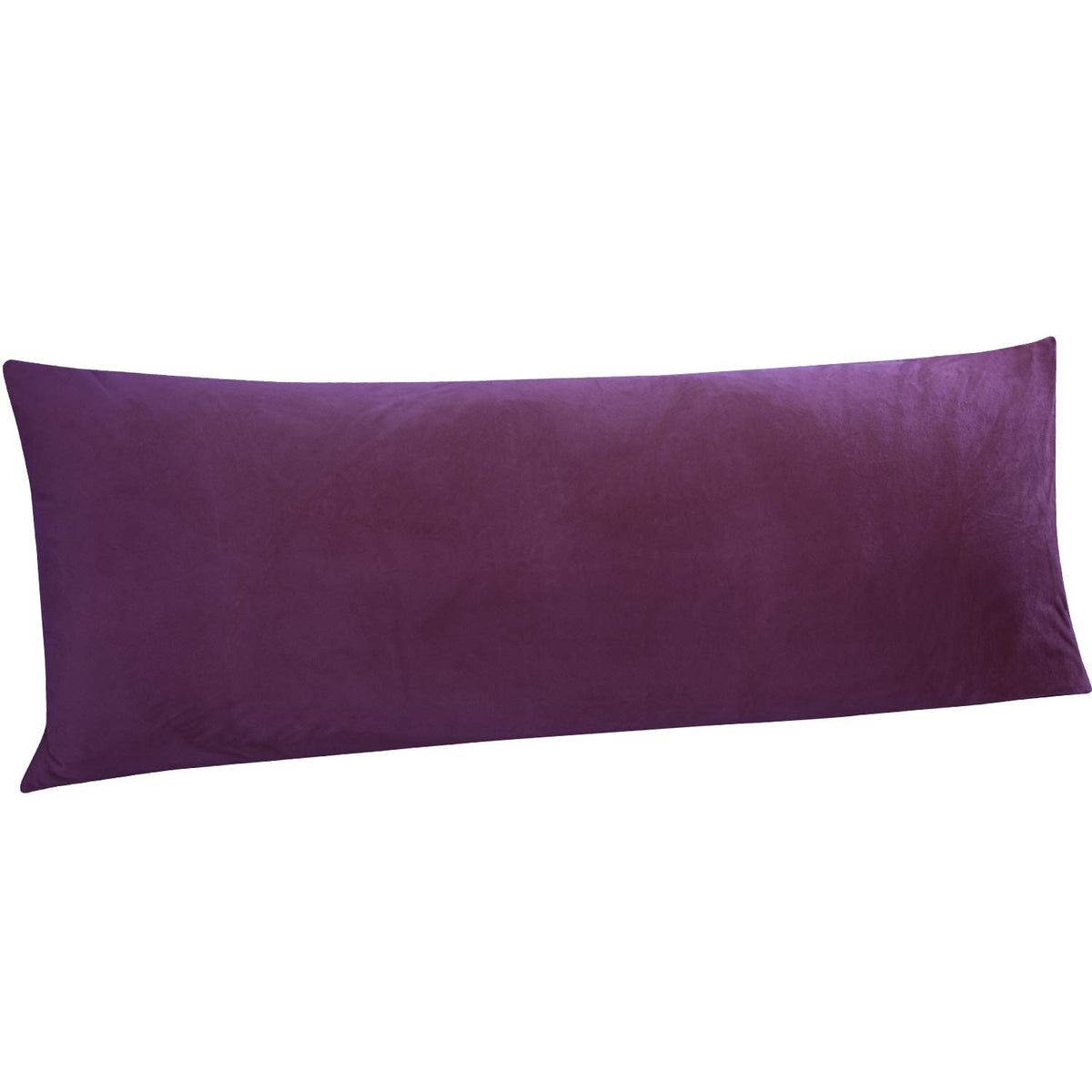 NTBAY King Velvet Pillowcases, Set of 2, Zipper, Camel