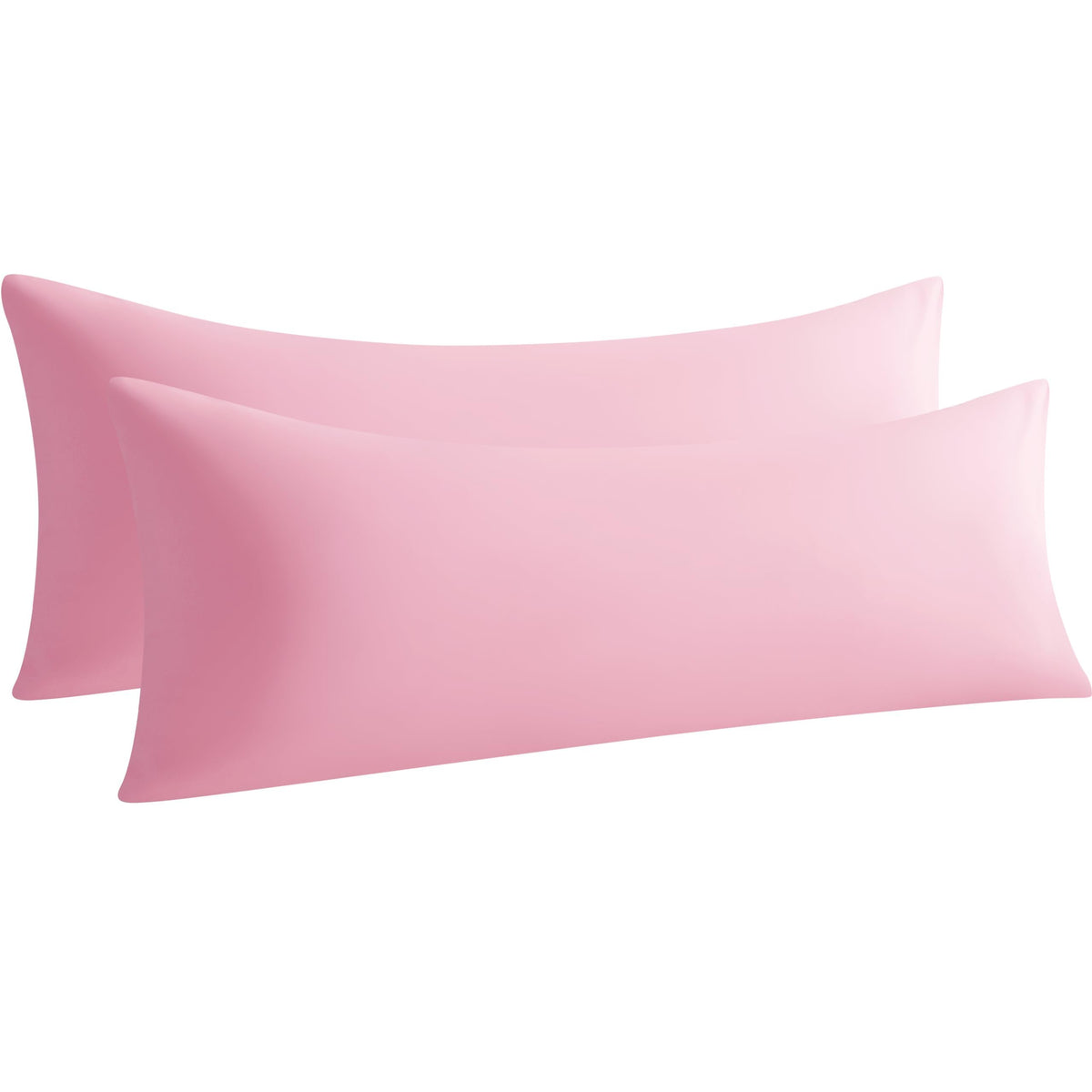 Microfiber King Pillowcases, 2 Pack, 20x36 Inch, Black