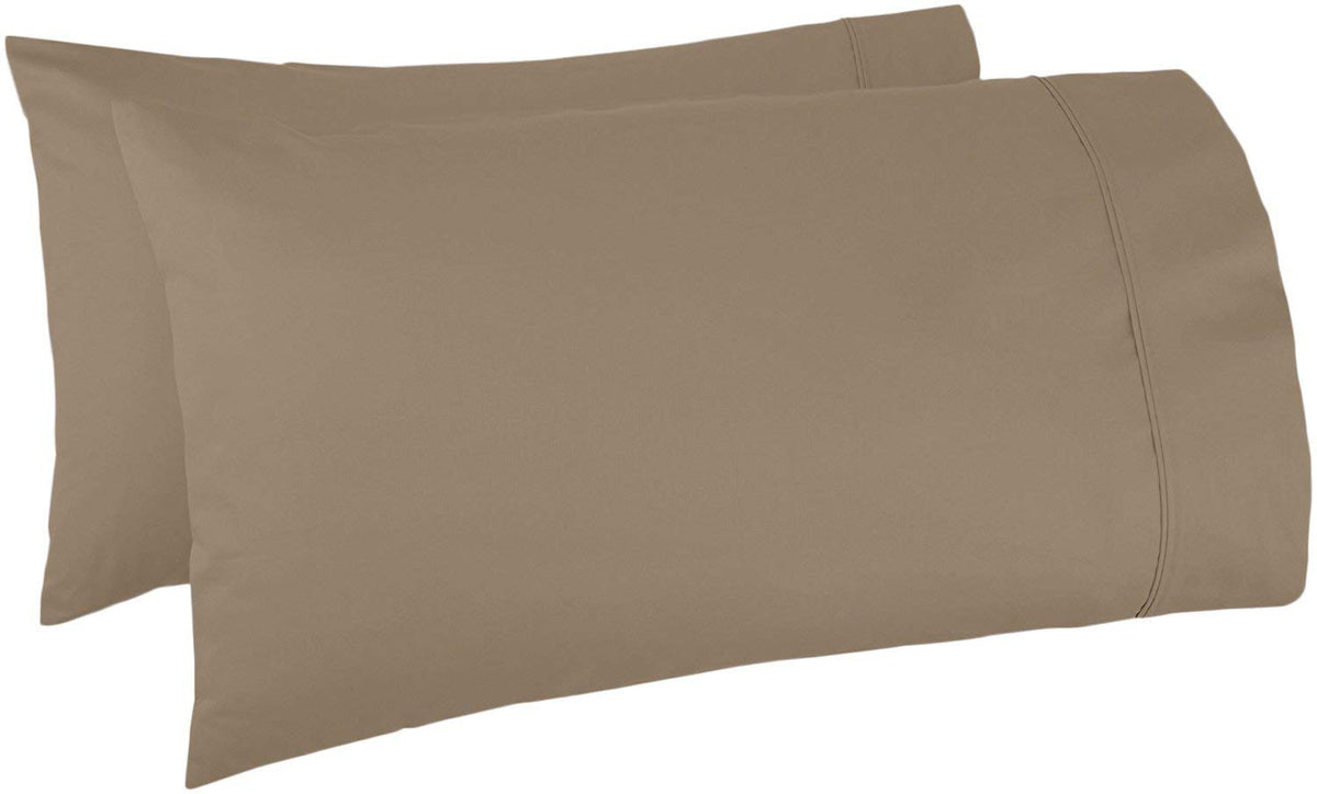 TBM Oversize Pillow Case White King Extra Large Fits Even The Fluffiest Pillows Including The Pancake Pillow Sleeve Style Extra Tall Pillowcase 100% Egyptian Cotton 600 Thread Count