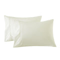 WINLIFE Standard Pillowcases Set of 2 100% Egyptian Cotton, Bright White