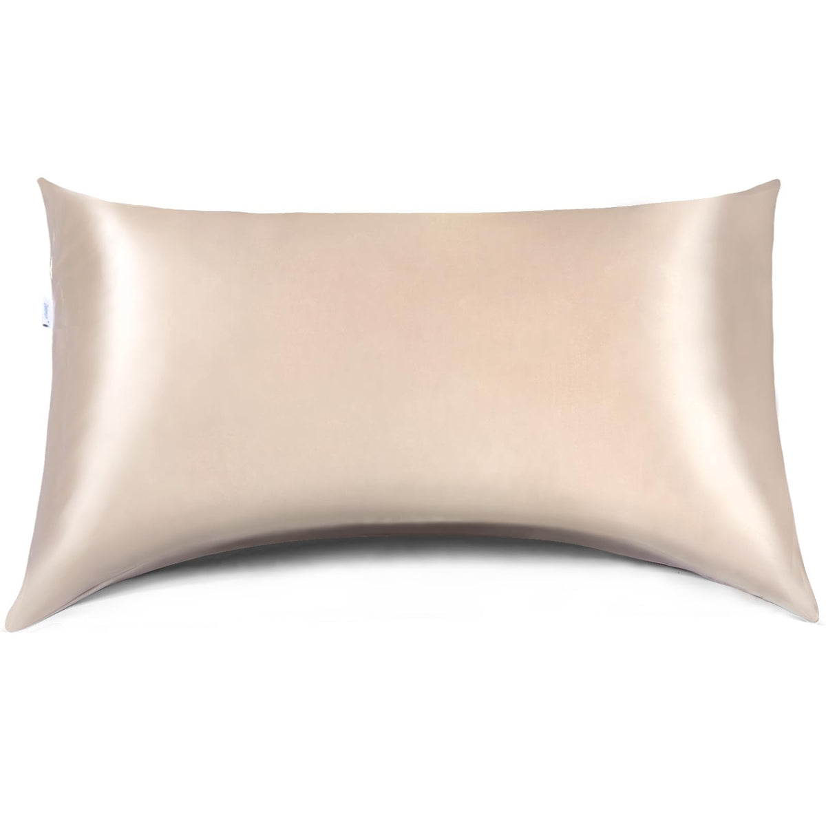 Curved Queen Pillow Case for Sider Sleeper, 20 x 30 Silky Cover with Zipper