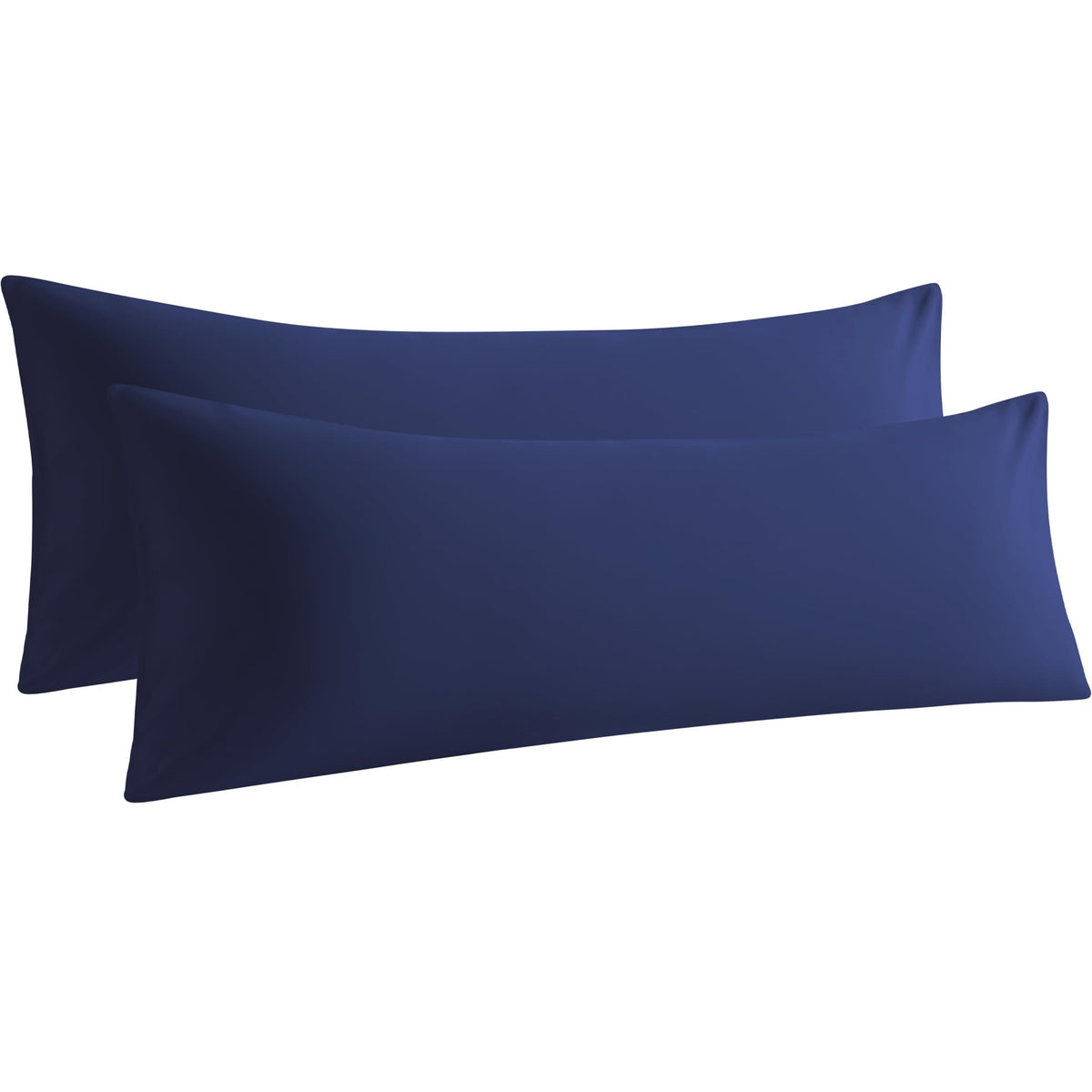 Microfiber King Pillowcases, 2 Pack, 20x36 Inch, Black