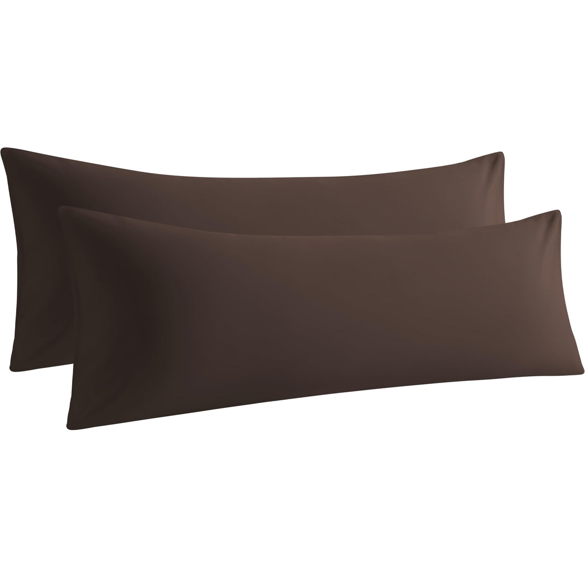 Microfiber King Pillowcases, 2 Pack, 20x36 Inch, Black