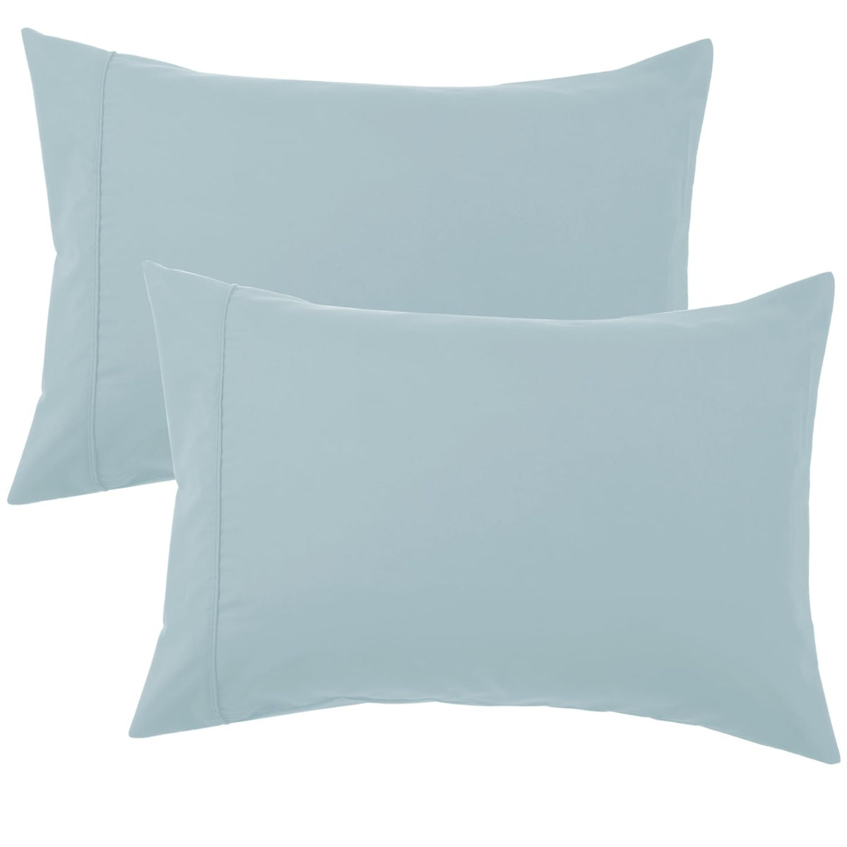 Queen Pillow Cases Set of 2, Ultra Soft Wrinkle-Free Microfiber Pillow Covers with Open-end Closure, Fade/Stain/Shrink Resistant, Machine Washable, Butterfly Garden Print, 20"x30" Queen Size