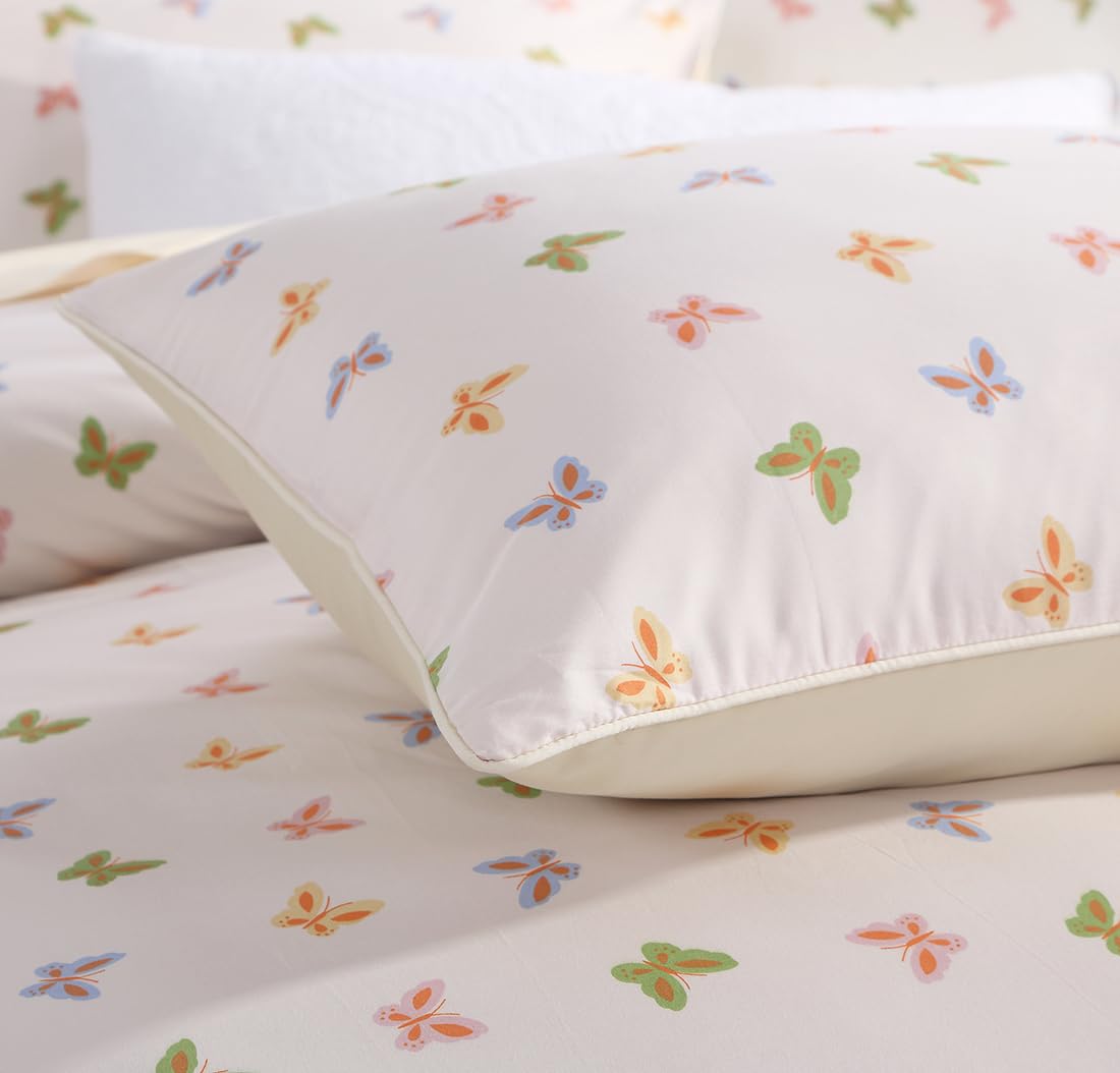 WINLIFE Standard Pillowcases Set of 2 100% Egyptian Cotton, Bright White