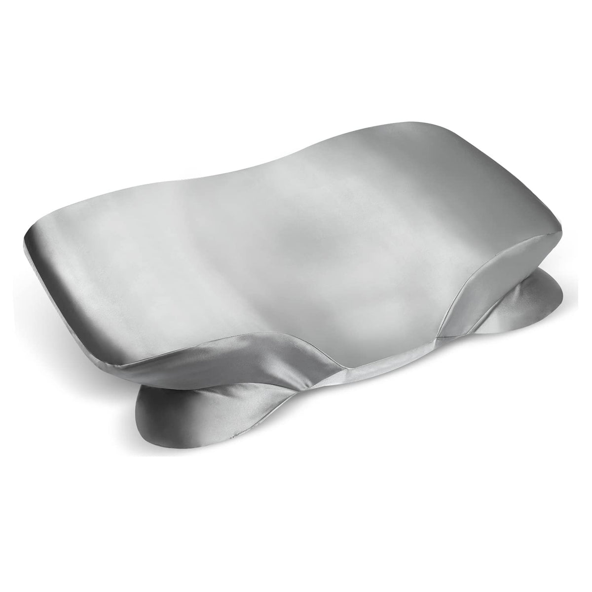 Satin Pillowcase for Zelimun Cervical Pillow, Ergonomic Case, Smooth & Soft Sleeping Pillowcase, Champagne Pillow Cover with Zipper