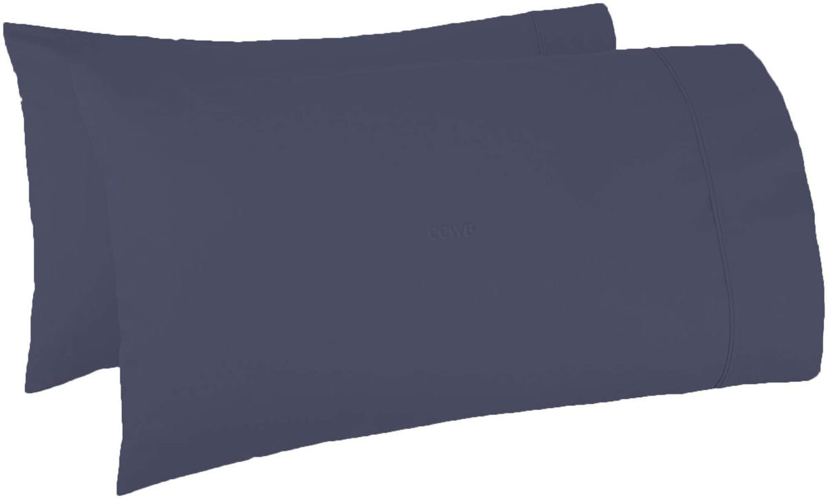 TBM Oversize Pillow Case White King Extra Large Fits Even The Fluffiest Pillows Including The Pancake Pillow Sleeve Style Extra Tall Pillowcase 100% Egyptian Cotton 600 Thread Count