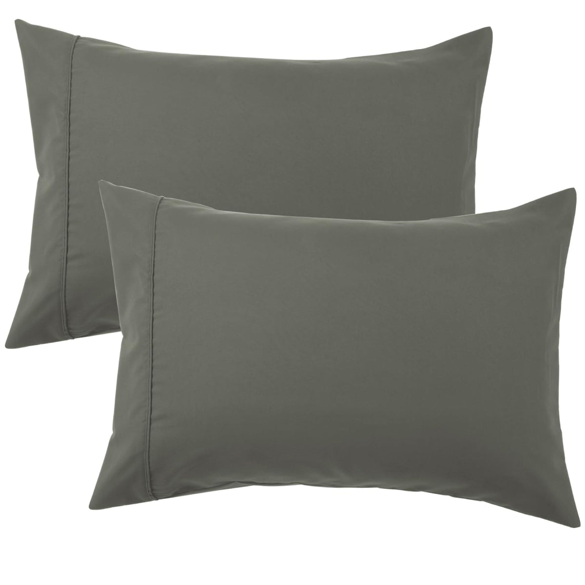 Queen Pillow Cases Set of 2, Ultra Soft Wrinkle-Free Microfiber Pillow Covers with Open-end Closure, Fade/Stain/Shrink Resistant, Machine Washable, Butterfly Garden Print, 20"x30" Queen Size