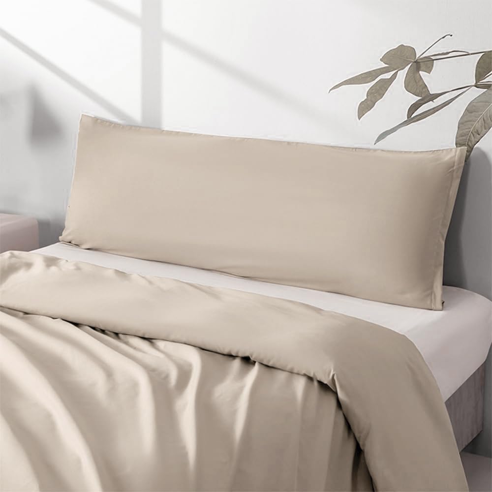 King Size Zipper Pillow Cases Set of 2,Dark Gray,20x36 Inches