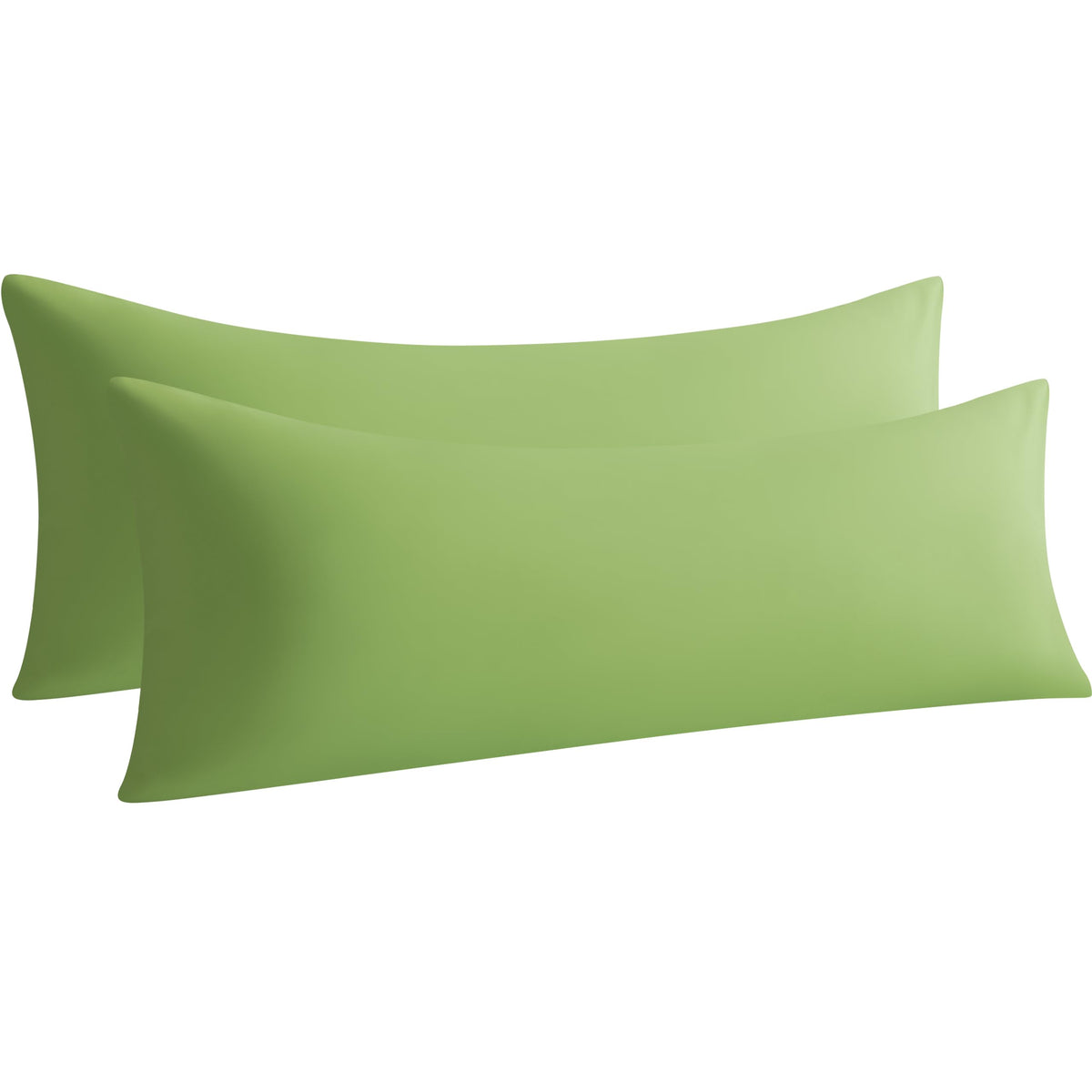 Microfiber King Pillowcases, 2 Pack, 20x36 Inch, Black
