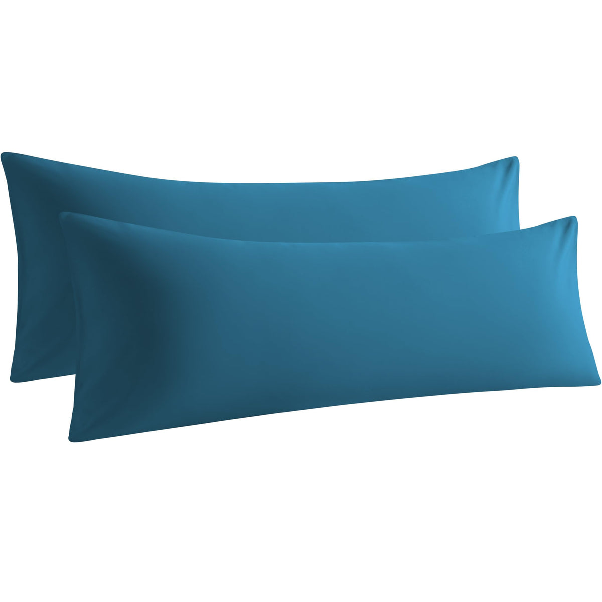 Microfiber King Pillowcases, 2 Pack, 20x36 Inch, Black