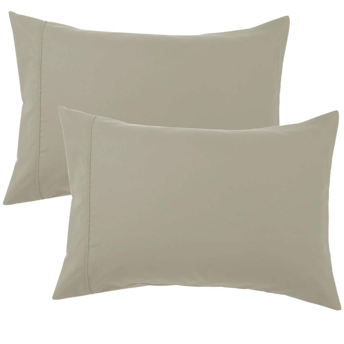 Queen Pillow Cases Set of 2, Ultra Soft Wrinkle-Free Microfiber Pillow Covers with Open-end Closure, Fade/Stain/Shrink Resistant, Machine Washable, Butterfly Garden Print, 20"x30" Queen Size