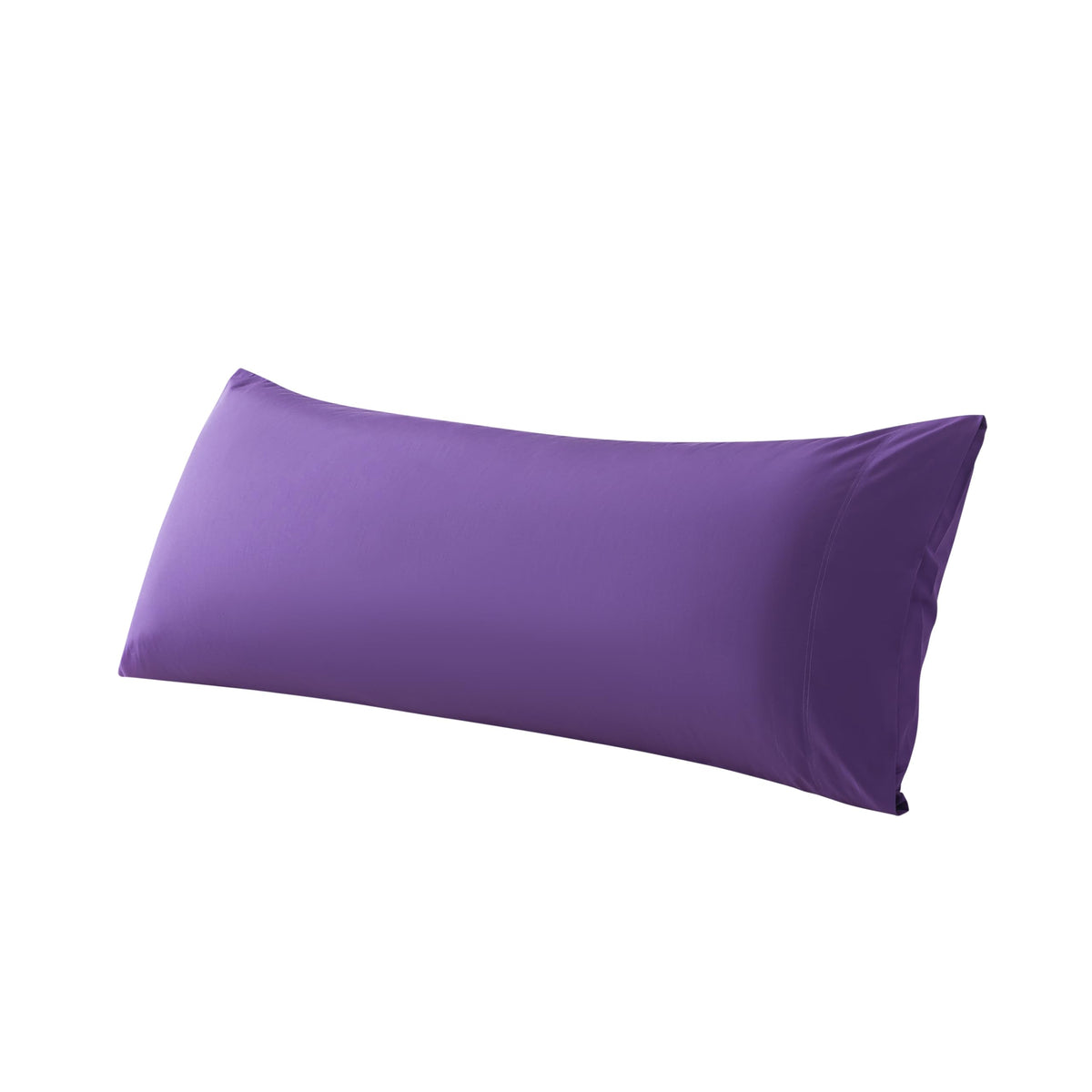 WhatsBedding Body Pillow Cover Cotton, Envelope Closure, Grey, 20x54