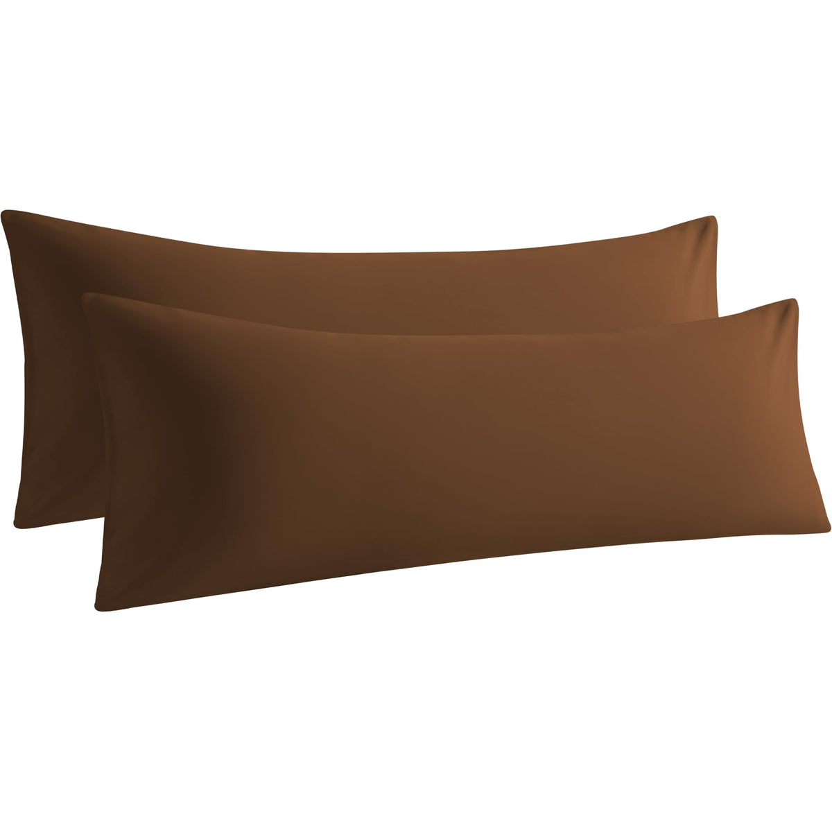 Microfiber King Pillowcases, 2 Pack, 20x36 Inch, Black