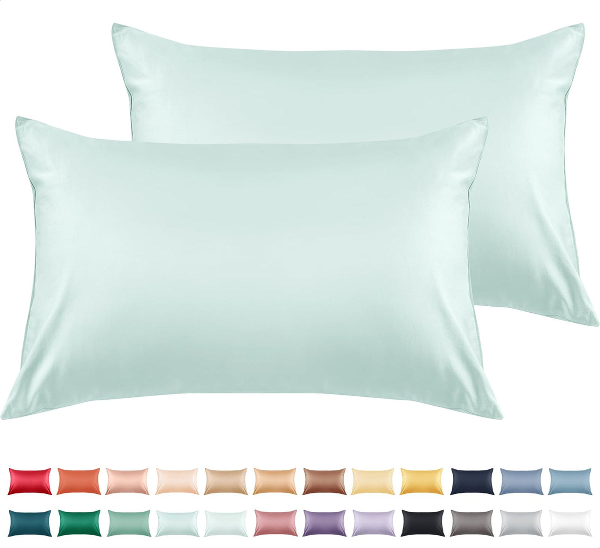 Warmstar Cotton Pillow Cases Standard Size Set of 2,White
