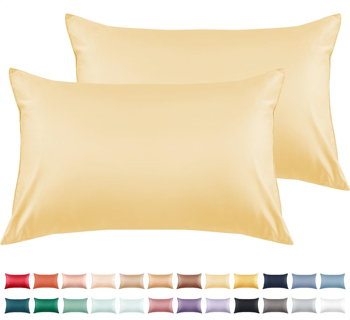 Warmstar Cotton Pillow Cases Standard Size Set of 2,White