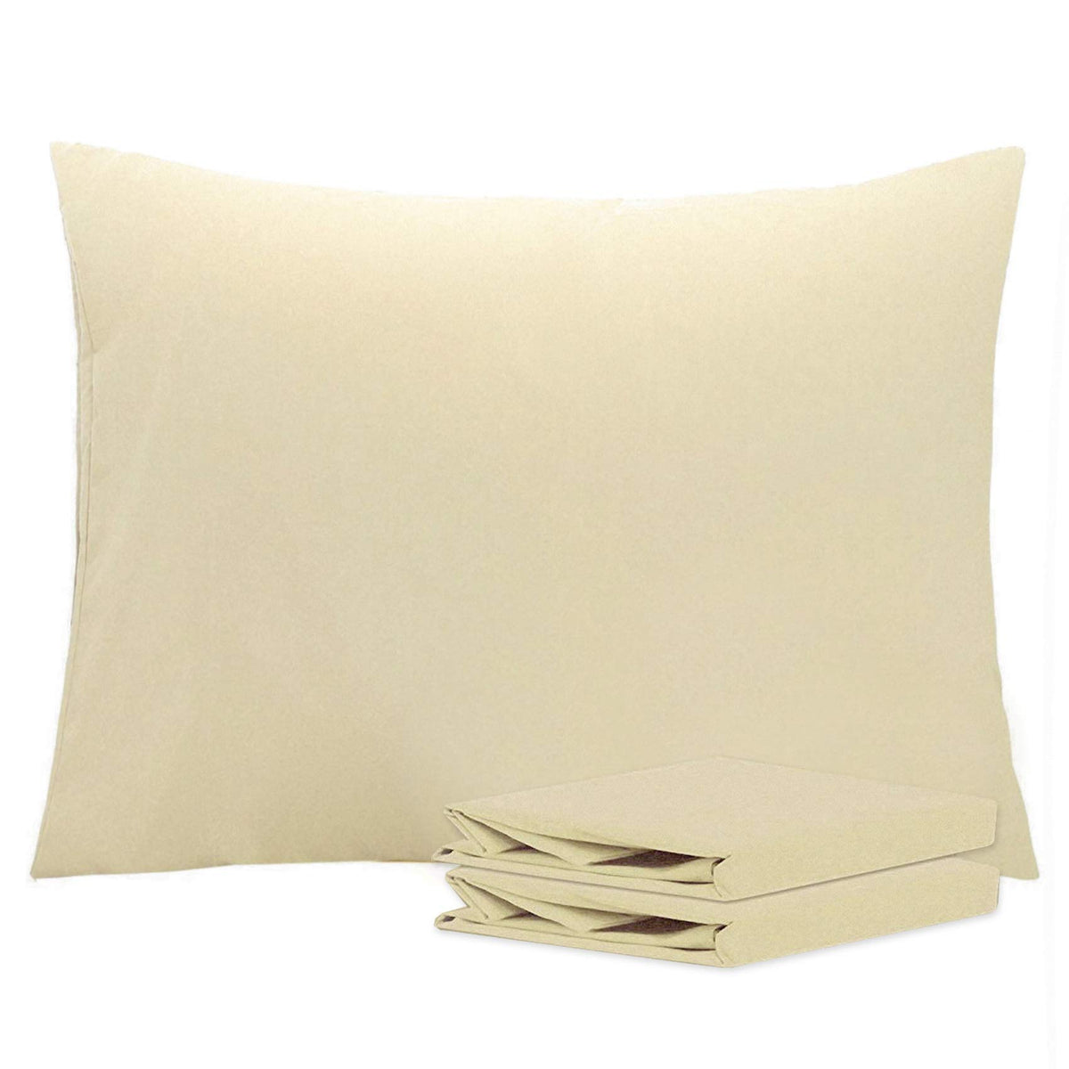 NTBAY Microfiber King Pillowcases, 2 Pack, 20 x 36, Dark Grey