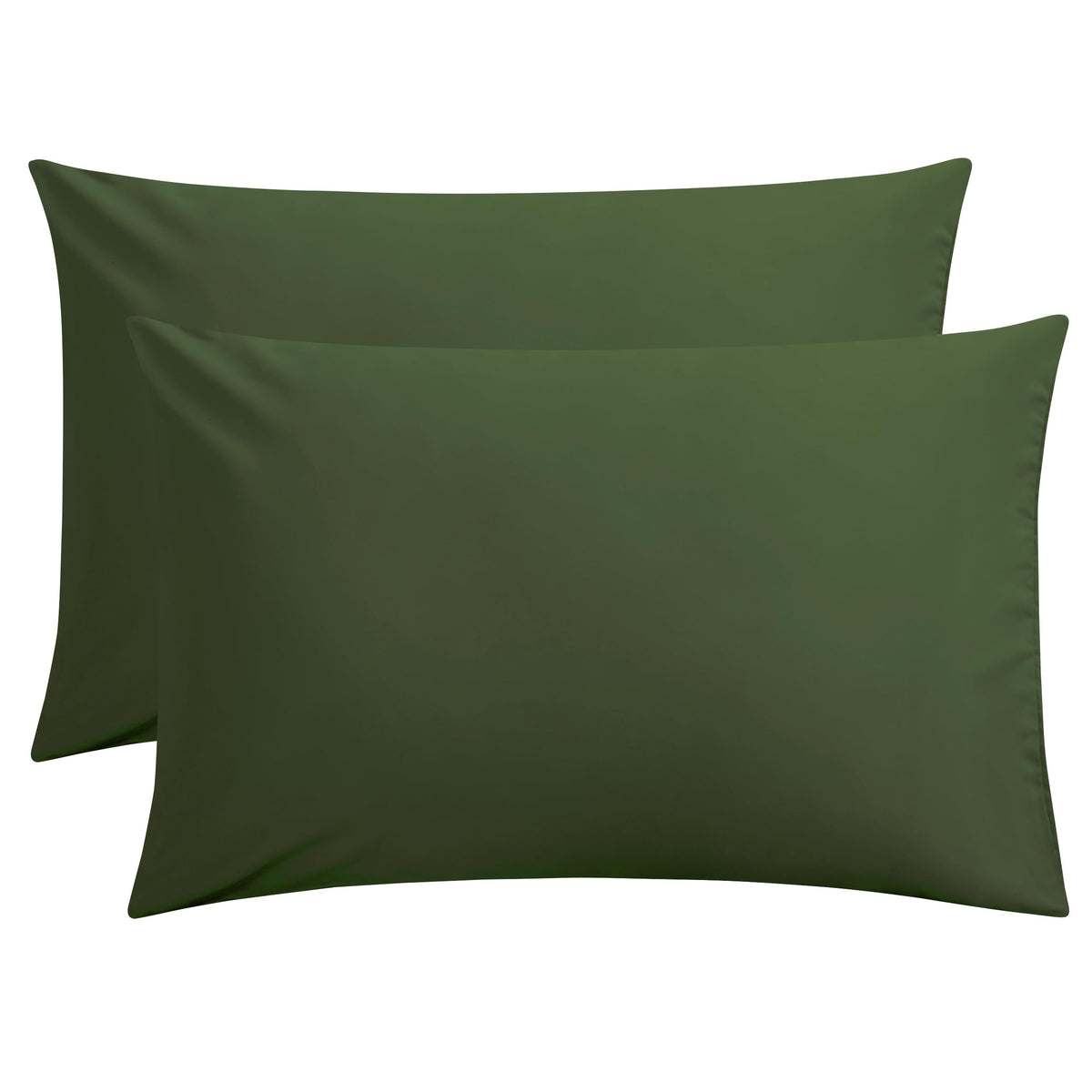 FLXXIE 2-Pack Microfiber King Pillow Cases, Envelope Closure, Navy