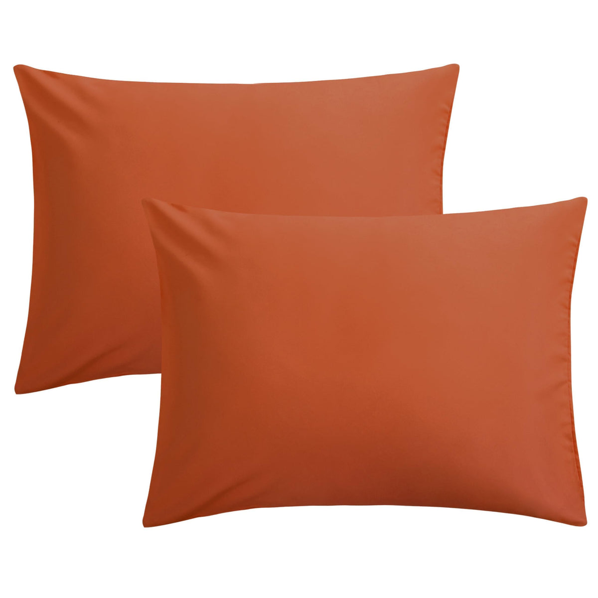 FLXXIE 2-Pack Microfiber King Pillow Cases, Envelope Closure, Navy