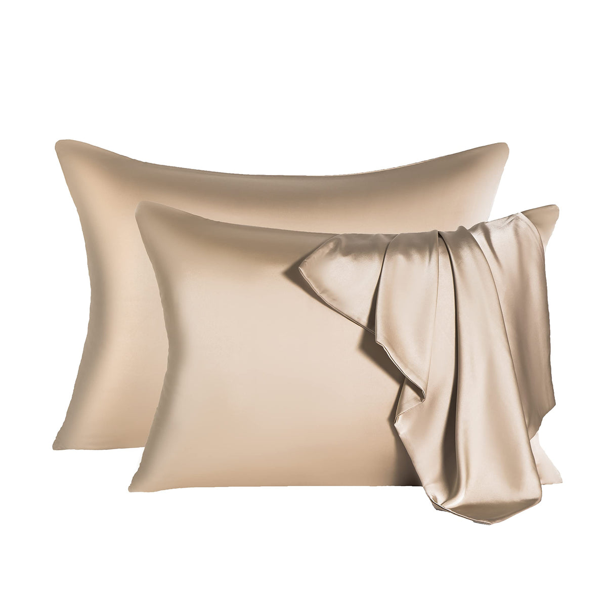 Mulberry Silk Pillowcase for Hair and Skin,Cooling Silk Pillow Case with Hidden Zipper,Allergen Proof Dual Sides Soft Breathable Smooth Silk Pillow Cover for Women (Violet, Toddler)