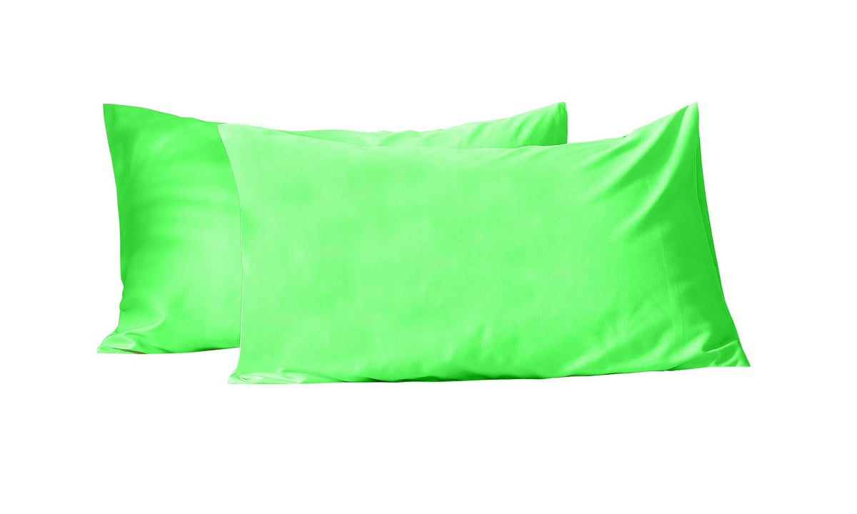 EVOLIVE Standard Microfiber Pillowcases Set of 2, 20"x30" (Yellow)