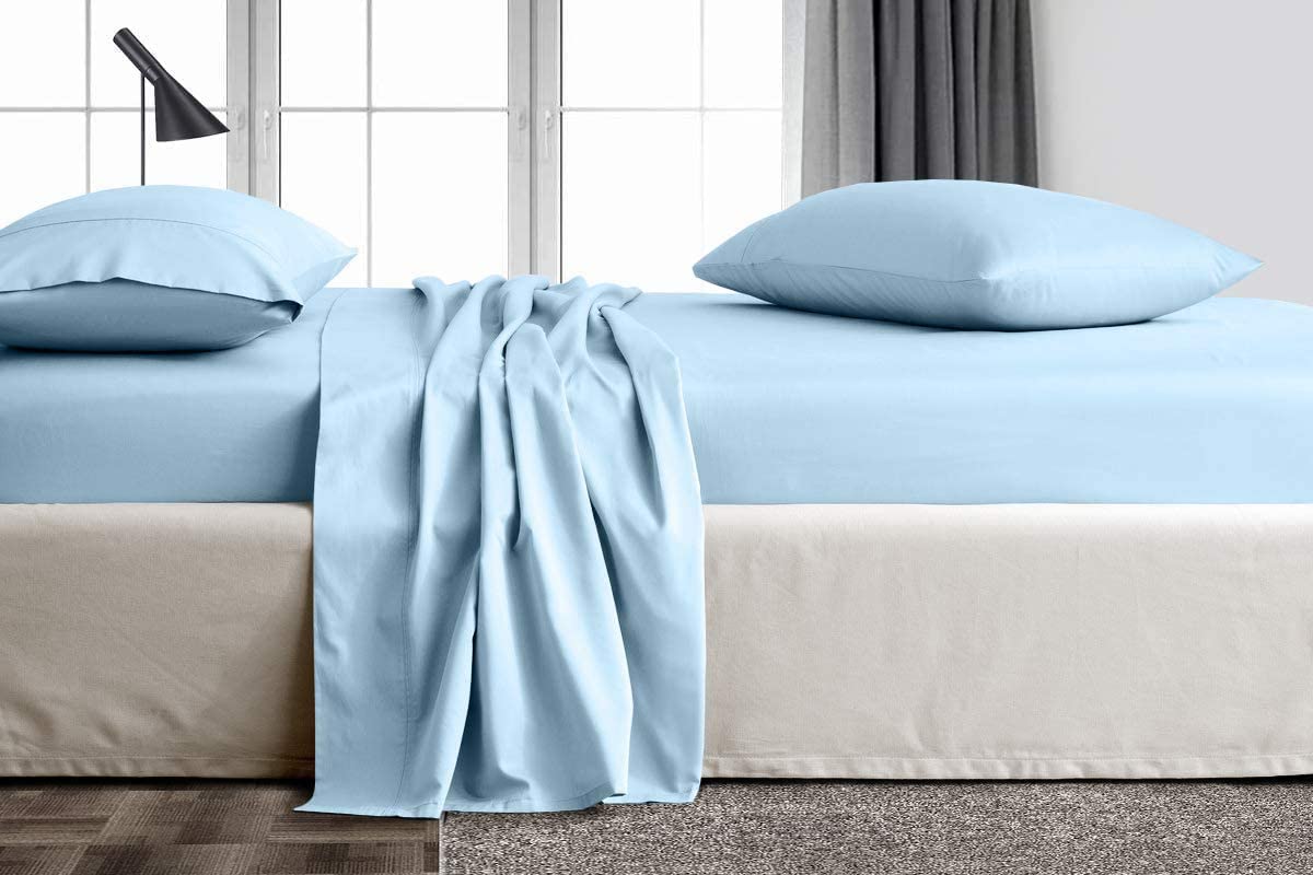 TBM Oversize Pillow Case White King Extra Large Fits Even The Fluffiest Pillows Including The Pancake Pillow Sleeve Style Extra Tall Pillowcase 100% Egyptian Cotton 600 Thread Count