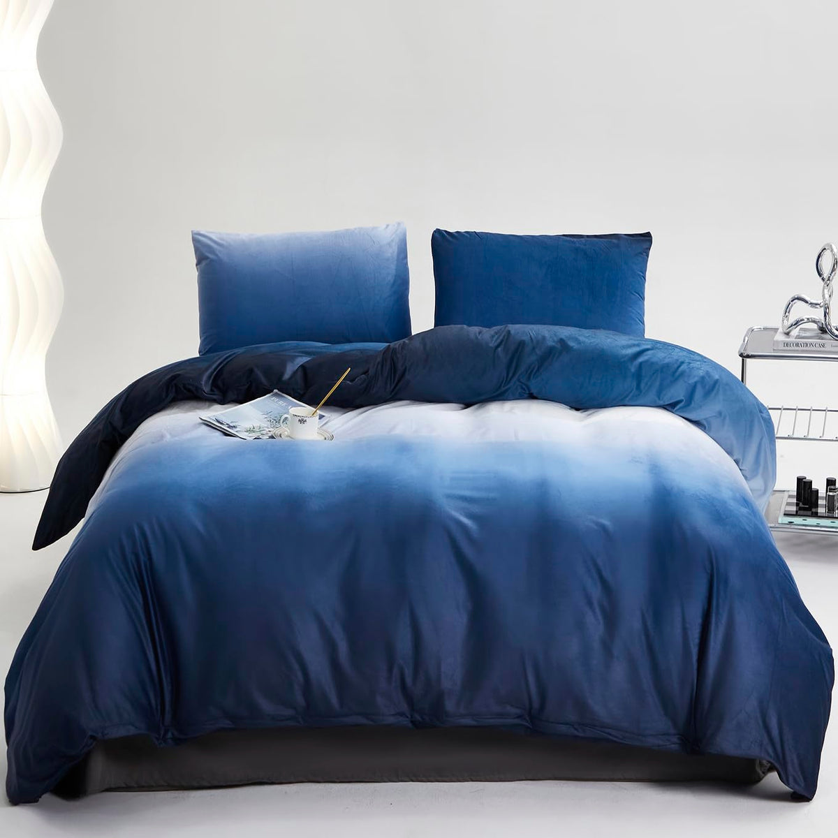 KAREVER Pumpkin Comforter Queen Pumpkin Color Bedding Set 3 Pieces Cinnamon Comforter Sets 1 Queen Comforter (90x90 inches) with 2 Pillowcases (20x26 inches)