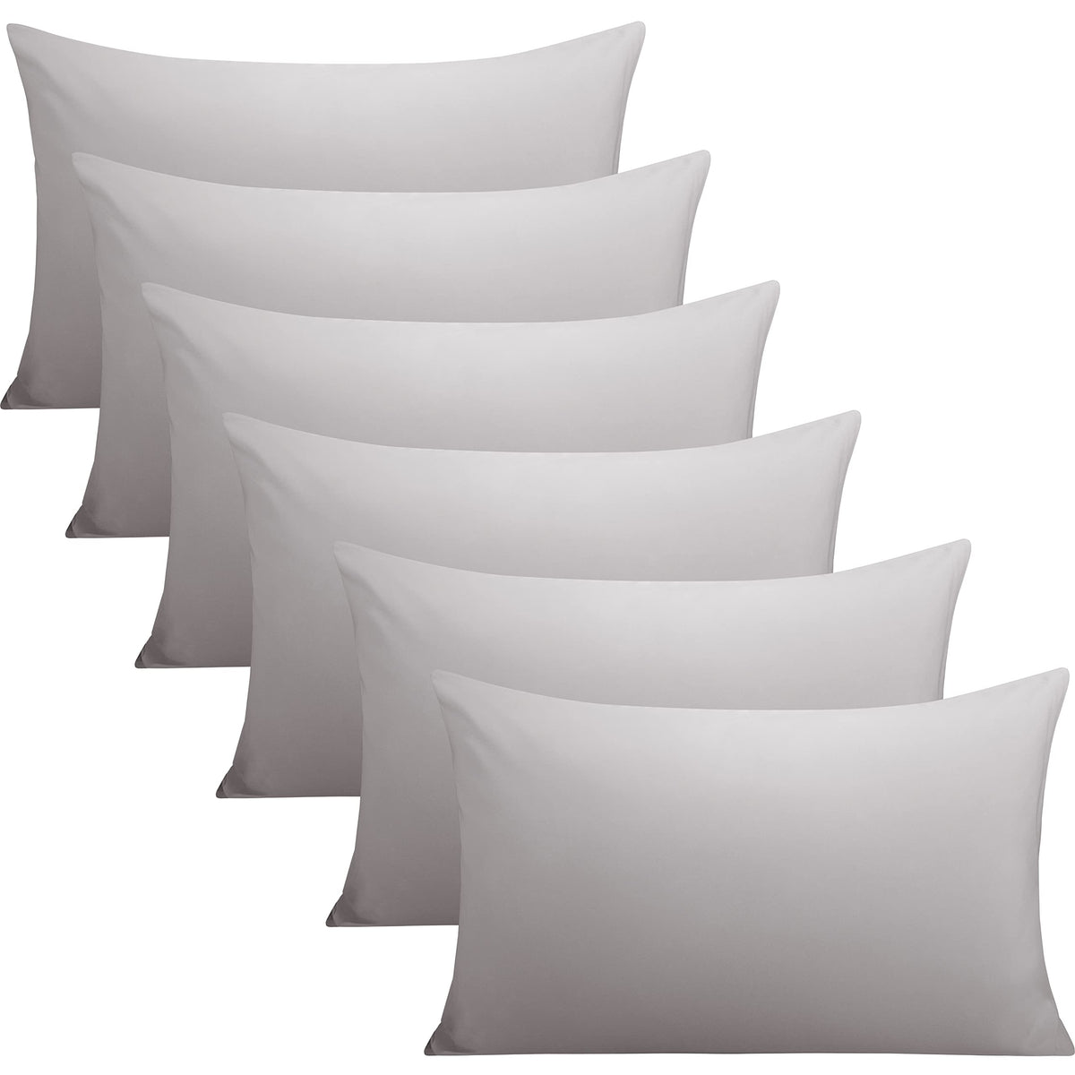 FLXXIE 2-Pack Microfiber King Pillow Cases, Envelope Closure, Navy