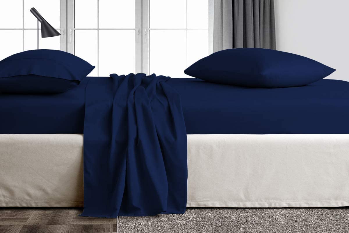 TBM Oversize Pillow Case White King Extra Large Fits Even The Fluffiest Pillows Including The Pancake Pillow Sleeve Style Extra Tall Pillowcase 100% Egyptian Cotton 600 Thread Count
