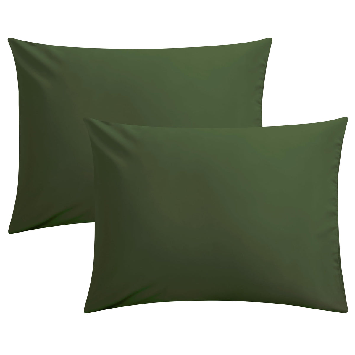 FLXXIE 2-Pack Microfiber King Pillow Cases, Envelope Closure, Navy