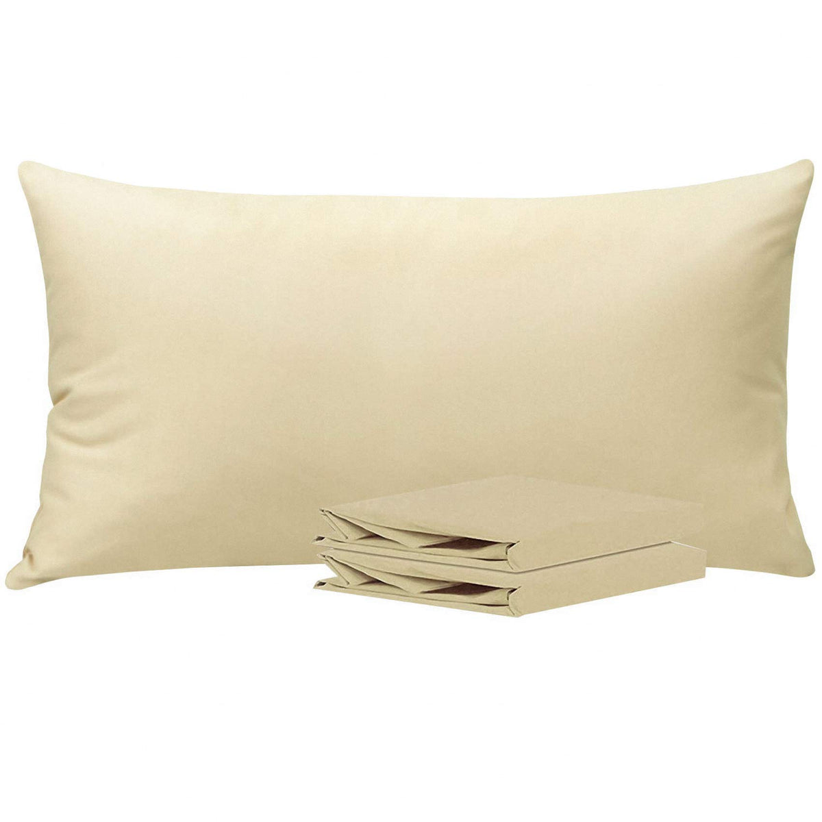 NTBAY Microfiber King Pillowcases, 2 Pack, 20 x 36, Dark Grey