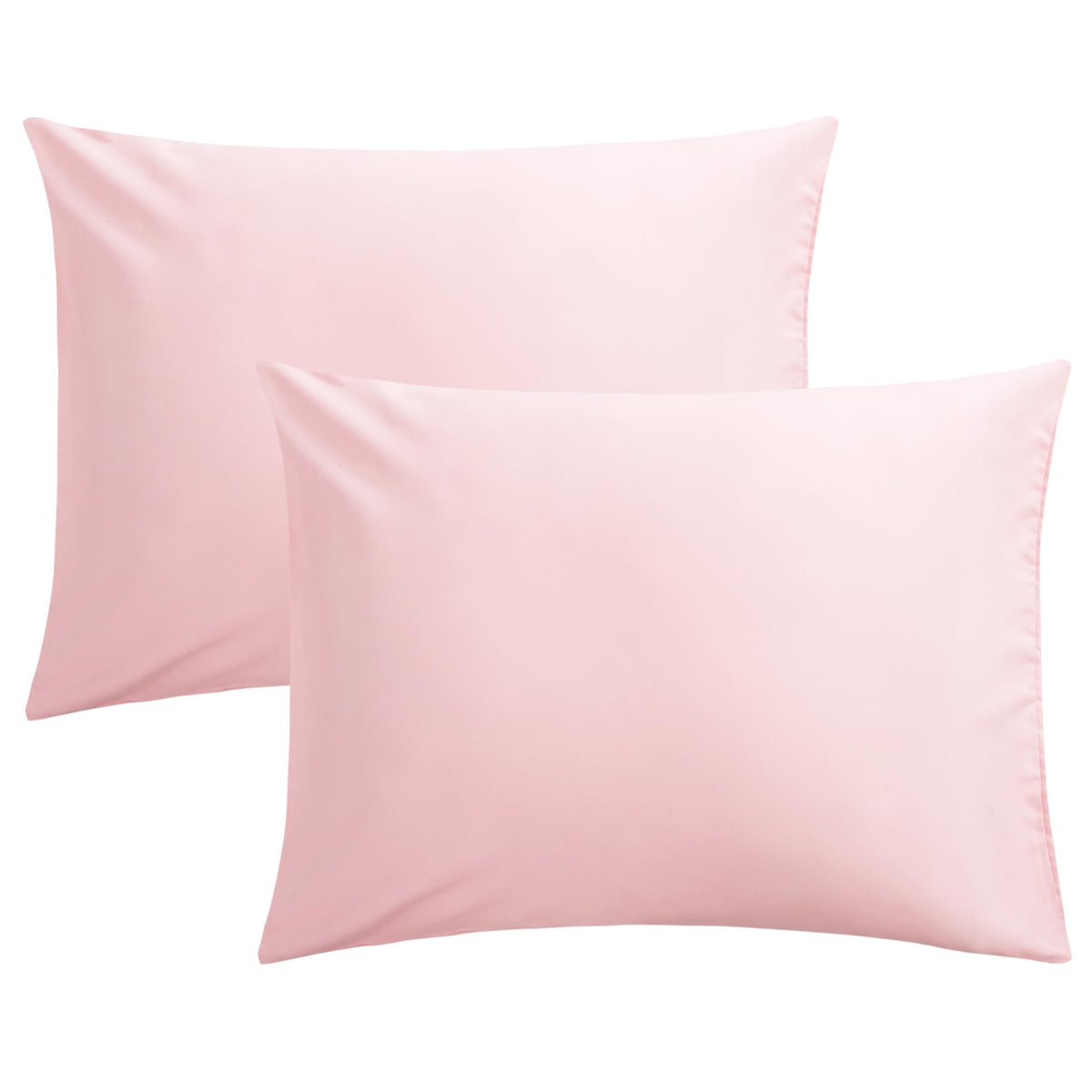 FLXXIE 2-Pack Microfiber King Pillow Cases, Envelope Closure, Navy