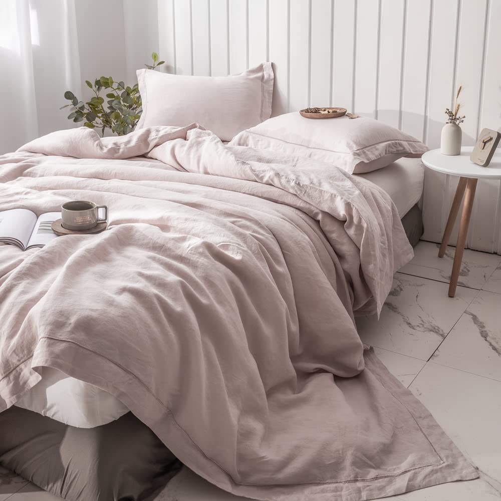 Simple&Opulence Body Pillow Cover 20" x 54",100% Pure Linen, Ultra Soft and Breathable, Body Pillowcase with Envelope Closure for Adults(Linen)