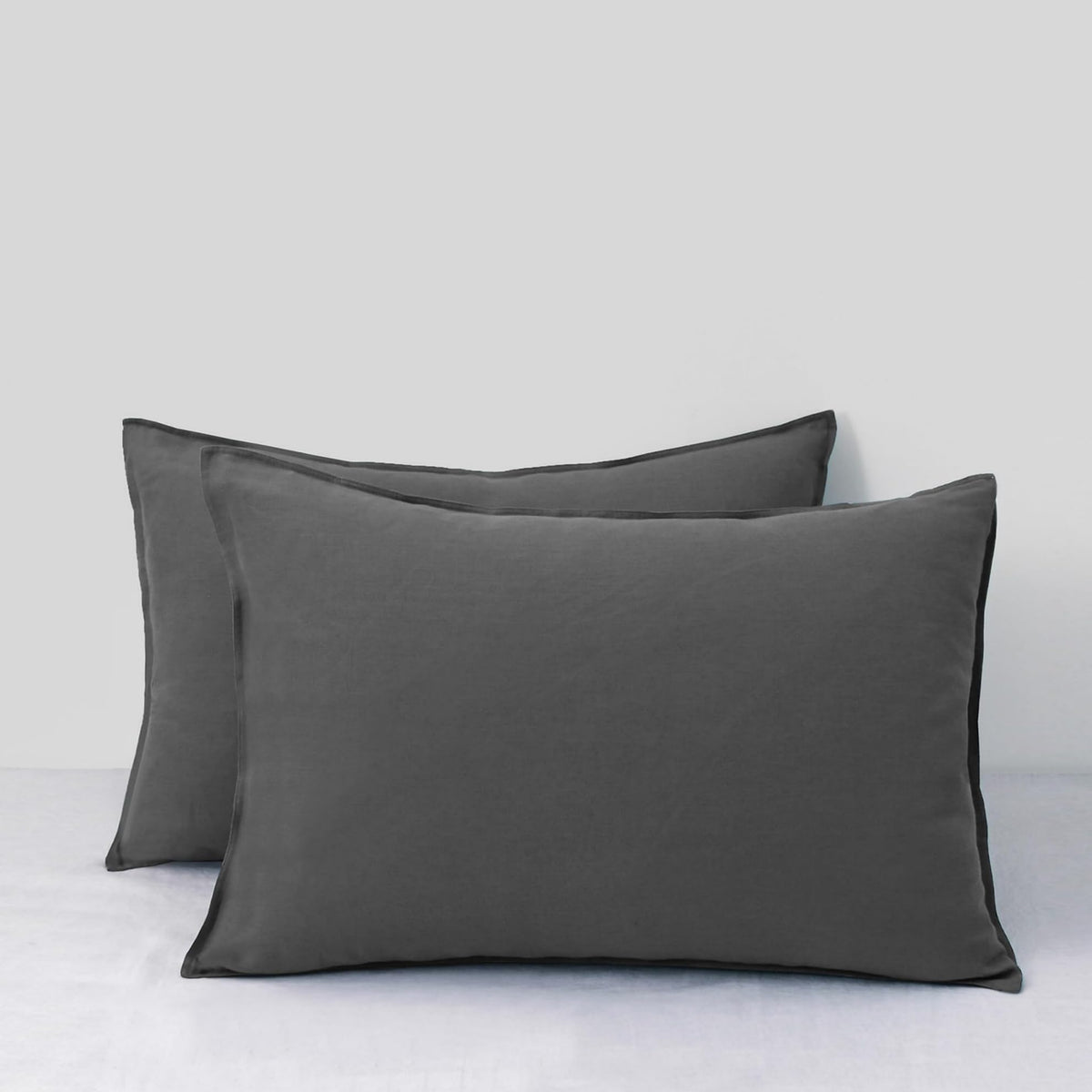 CHUFFED 100% Pure French Linen Body Pillow Cover 1 Pack,20x54 Inches, Ultra Soft & Breathable,Stone Washed Cooling Flax Linen Pillow Case with Hidden Zipper Closure for Adults