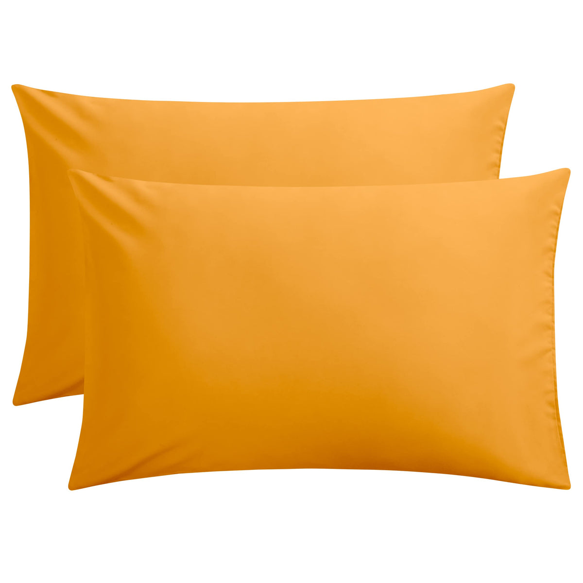 FLXXIE 2-Pack Microfiber King Pillow Cases, Envelope Closure, Navy