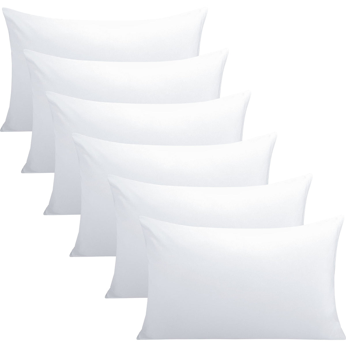 FLXXIE 2-Pack Microfiber King Pillow Cases, Envelope Closure, Navy